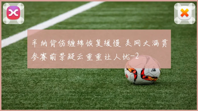 辛纳背伤缠绵恢复缓慢 美网大满贯参赛前景疑云重重让人忧